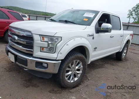 2015 Ford F-150 King Ranch z USA, uszkodzony, nr VIN 1FTEW1EG0FFB97774